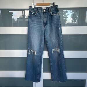 Zara Classic Blue Denim Jeans